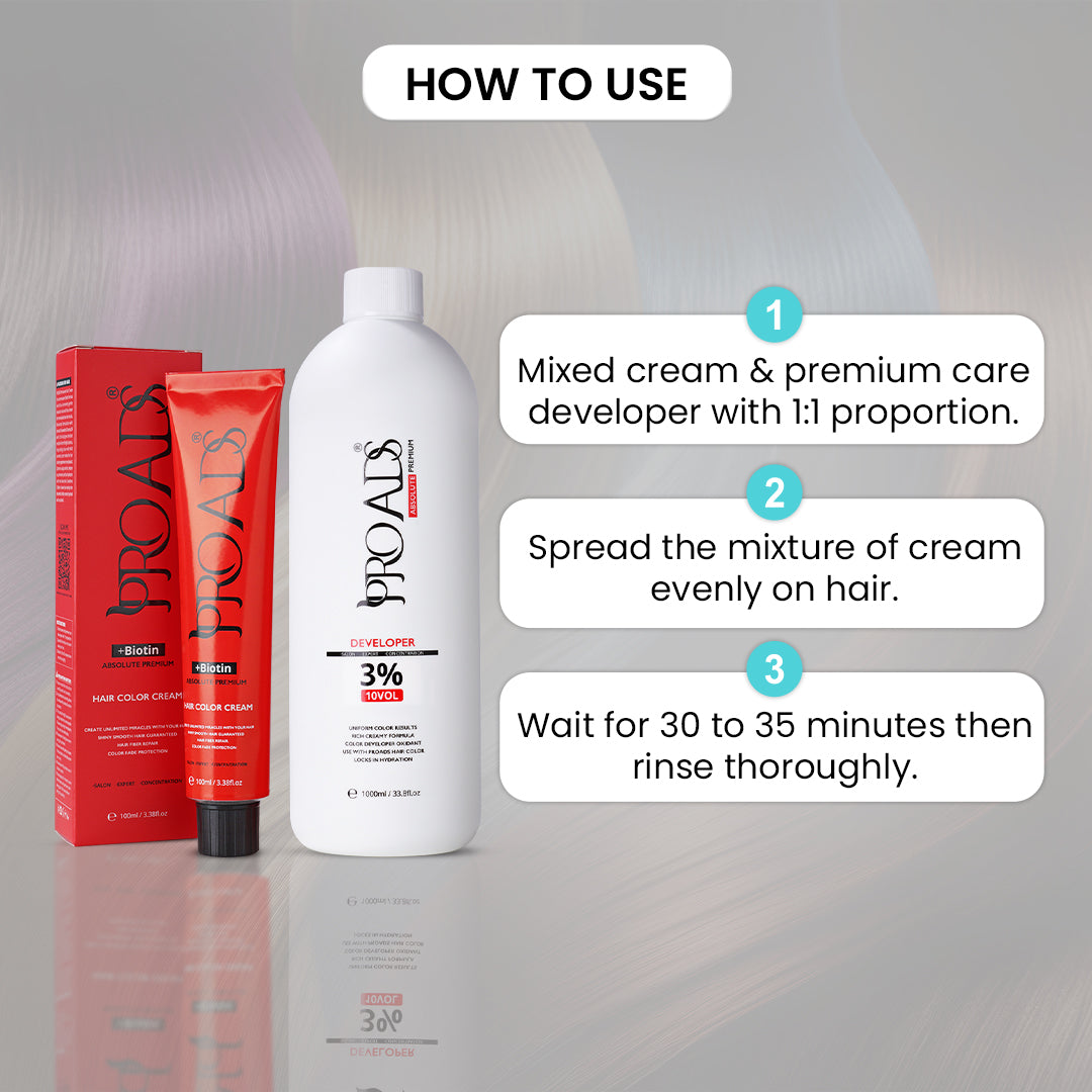 Proads Hair Color Cream 7.71 - 100 ml