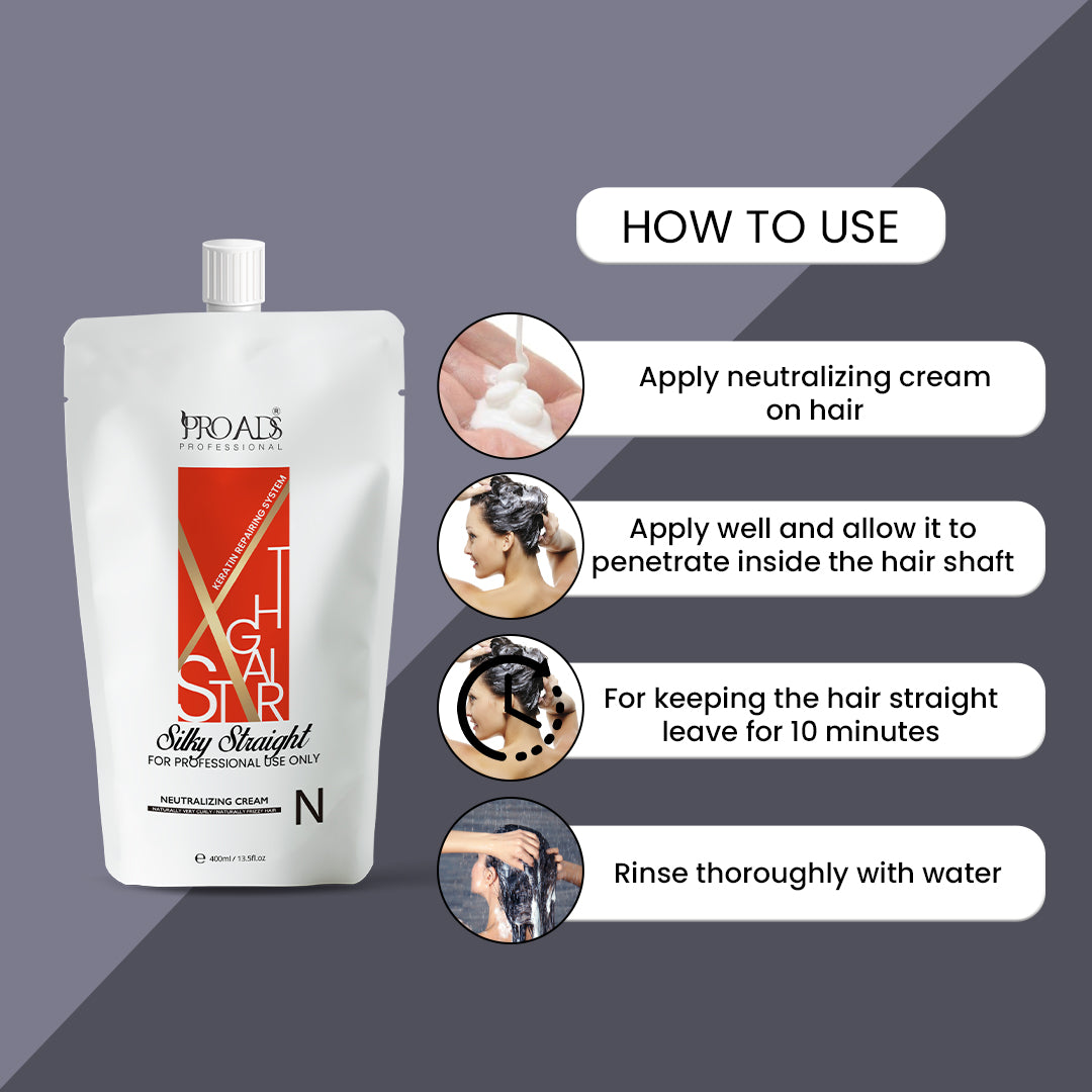 Proads Professional Neutralizing Straight Silky Neutralizing Cream N