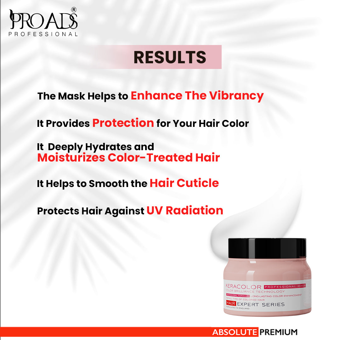 Kera Color Mask 250 ML for Color Protection & Shine