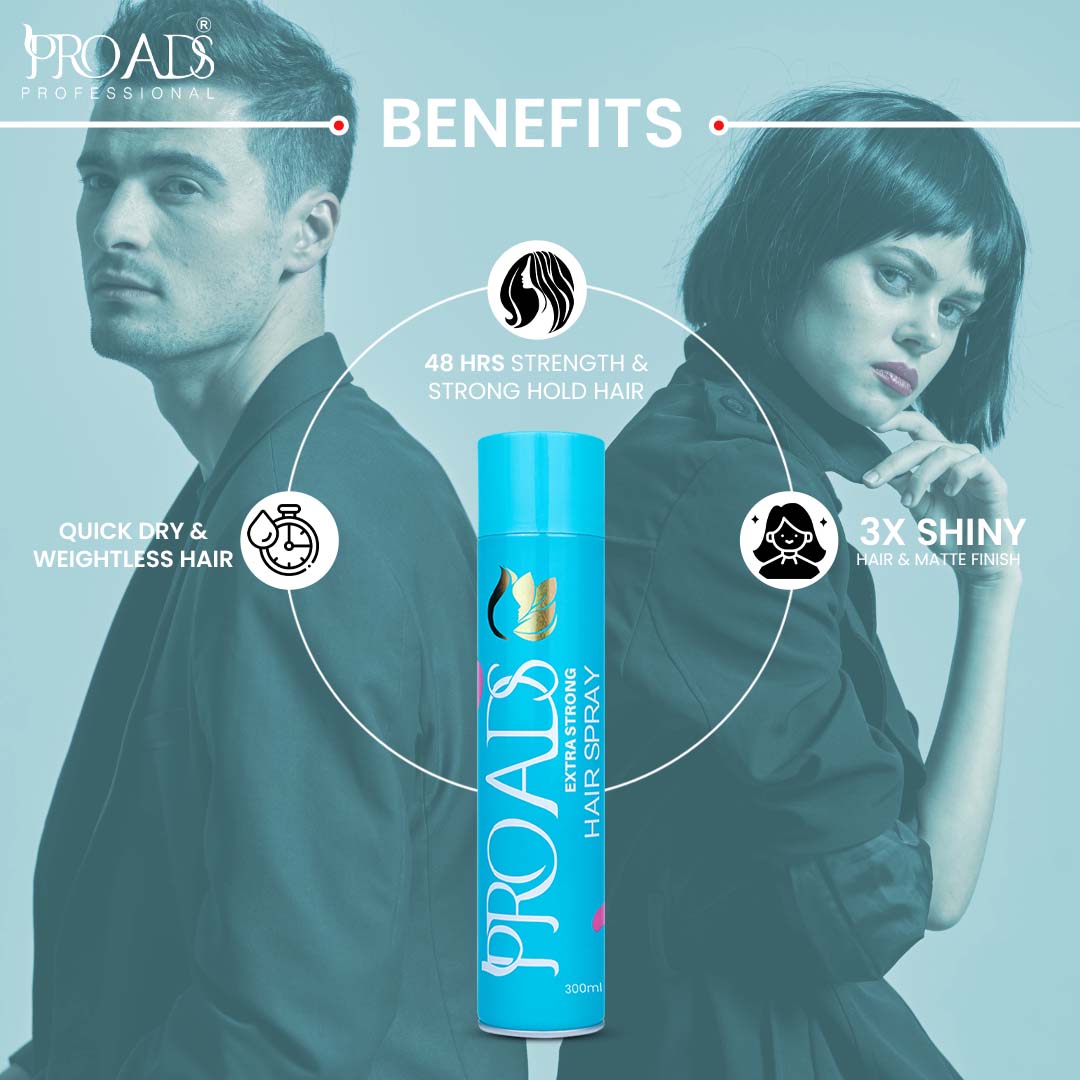 Proads Keratin Extra Strong Hair Spray