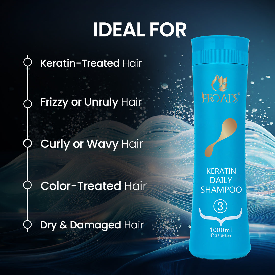 Proads Keratin Daily Shampoo No.3 250/1000 ml