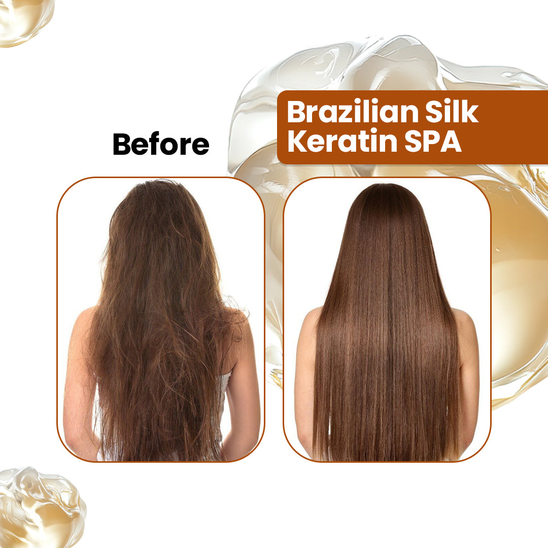 Proads Anti Hair Fall & Renewal Brazilian Silk Keratin Spa - 1000Ml