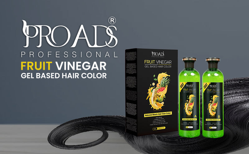 Proads Fruit Vinegar | Natural Black Gel Color - 500 ml + 500 ml image 1