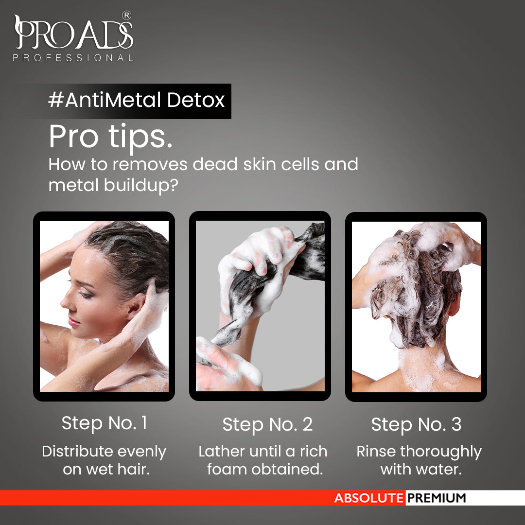 Anti Metal Detox Shampoo 300 ml