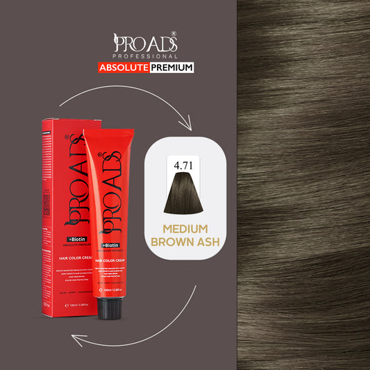 Proads Hair Color Cream 4.71 - 100 ml