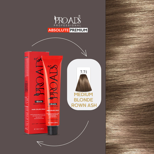 Proads Hair Color Cream 7.71 - 100 ml