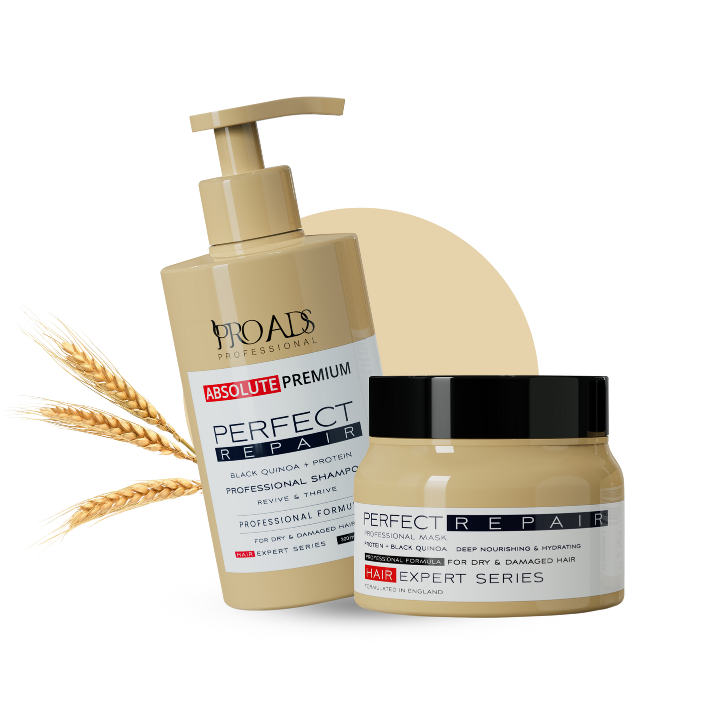 Proads Perfect Repair Shampoo 300 ml & Mask 250 ml