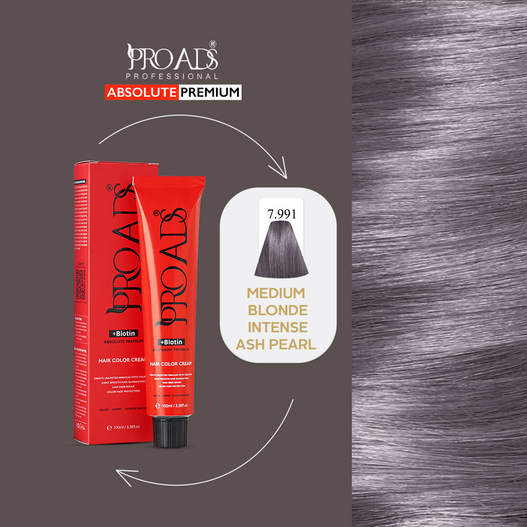 Proads Hair Color Cream 7.991 - 100 ml