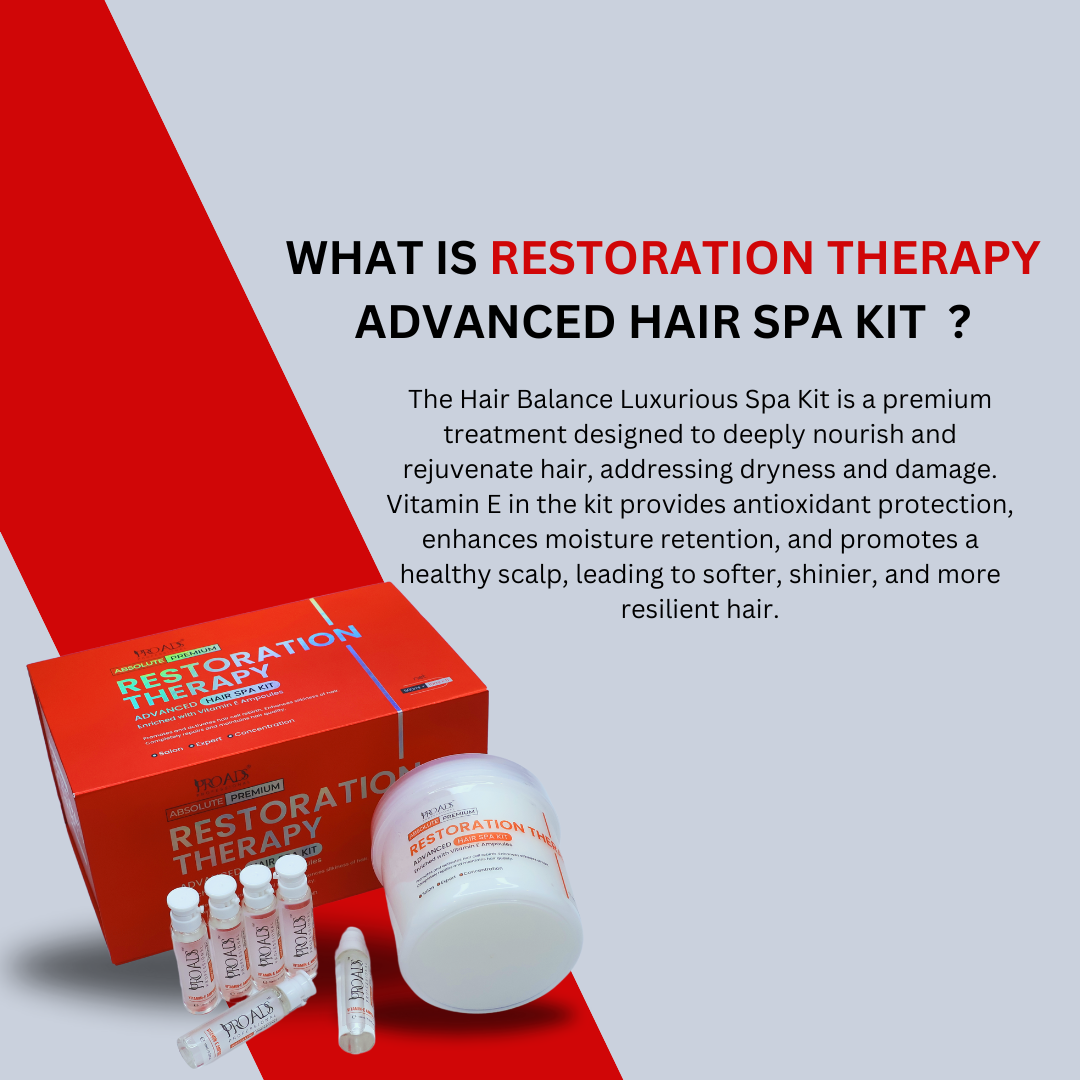 Proads Restoration Therapy Advanced Hair Spa Kit