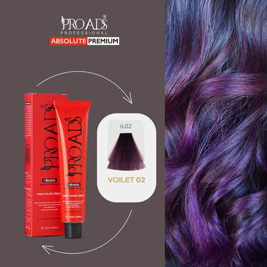 Proads Hair Color Cream 6.02 100 - ml