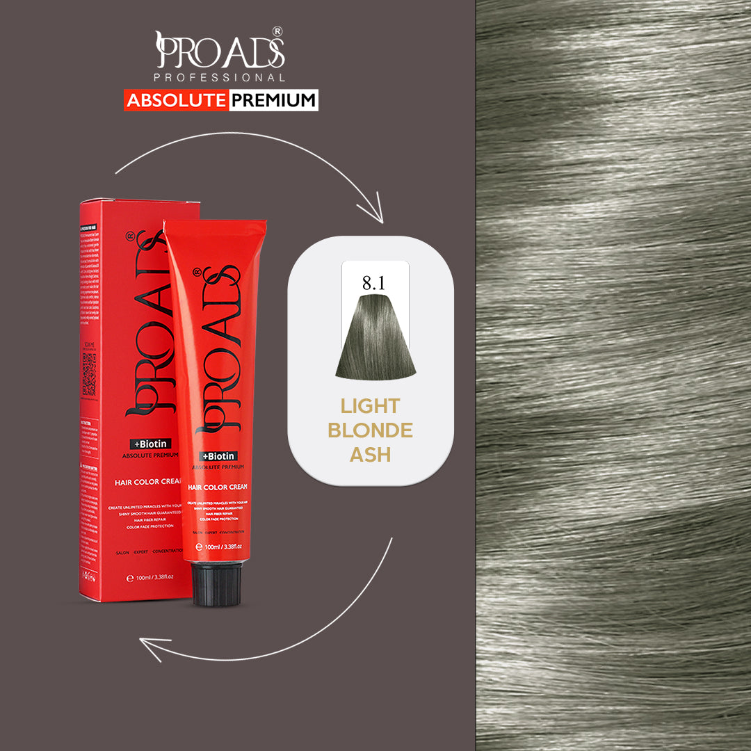 Proads Hair Color Cream 8.1 100 - ml