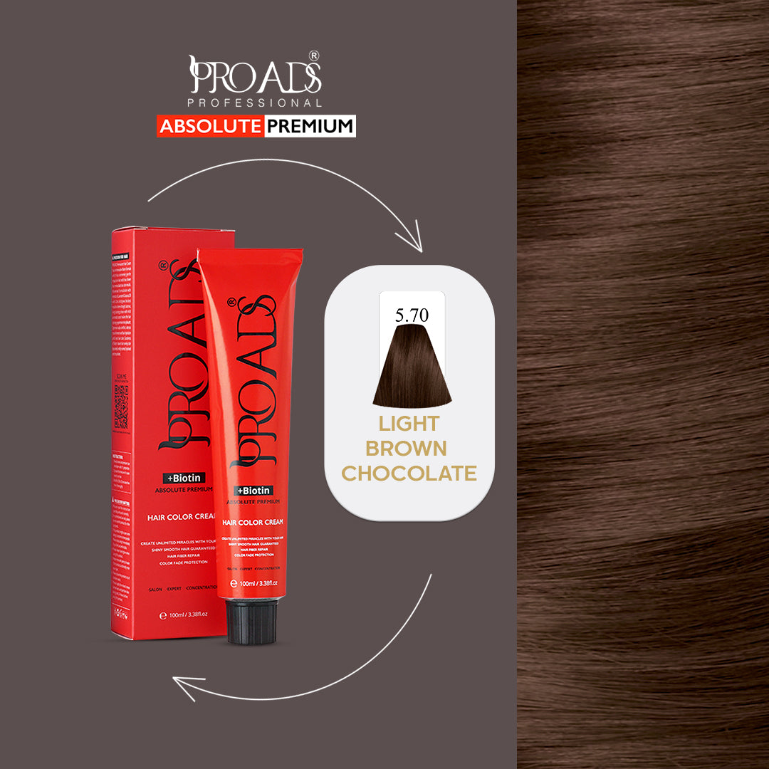 Proads Hair Color Cream 5.70 - 100 ml