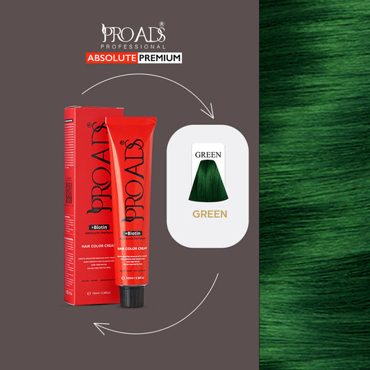 Proads Hair Color Correctors Cream Green - 100 ml