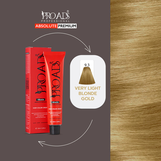 Proads Hair Color Cream 9.3 - 100 ml