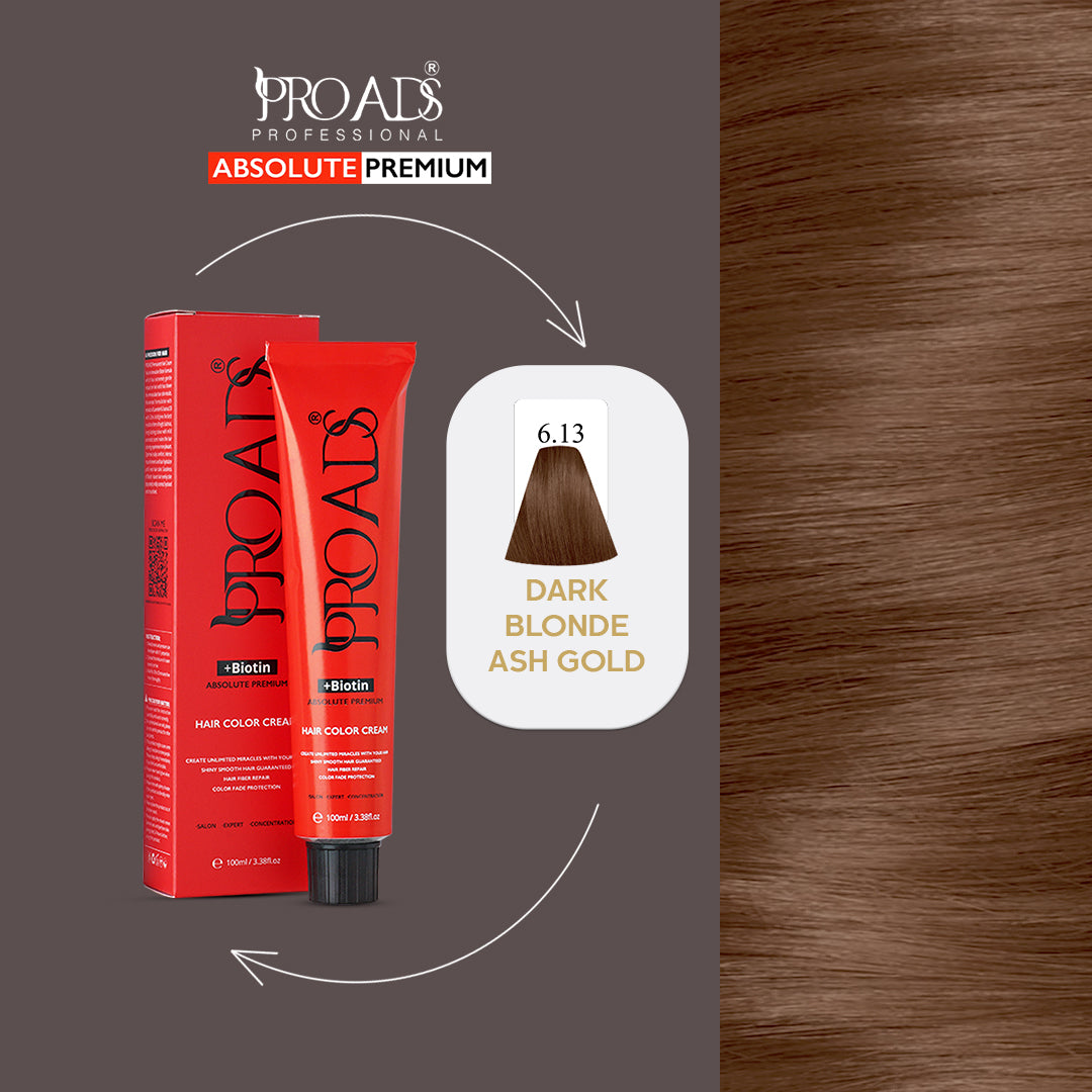 Proads Hair Color Cream 6.13 - 100 ml