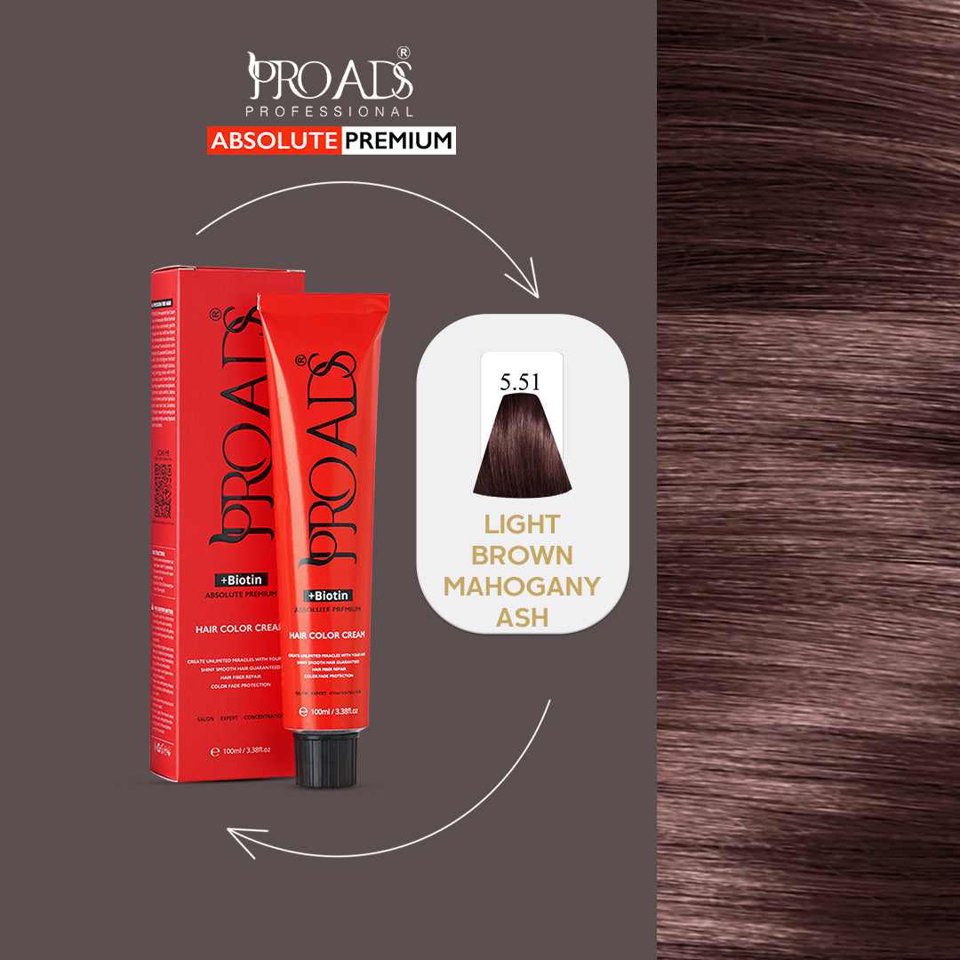 Proads Hair Color Cream 5.51 - 100 ml