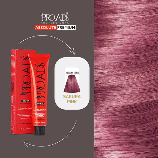 Proads Hair Color Cream Sakura Pink 100 ml