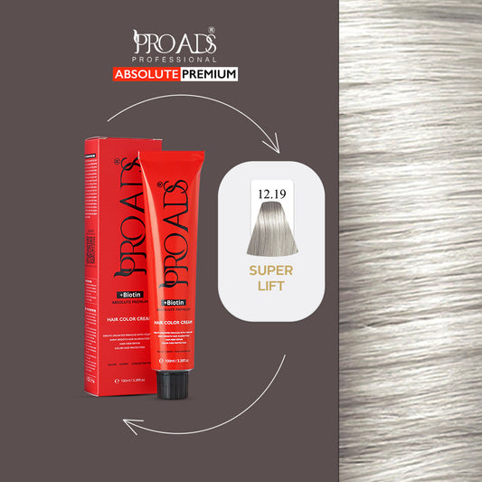 Proads Hair Color Cream Superlift - 12.19 100 ml