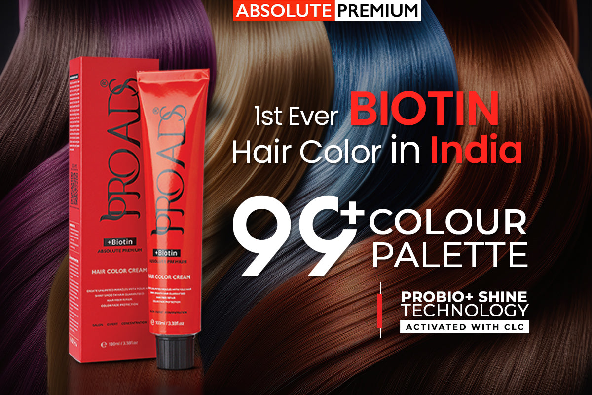 Transform Your Look with PROADS Professional's Diverse Hair Color Range