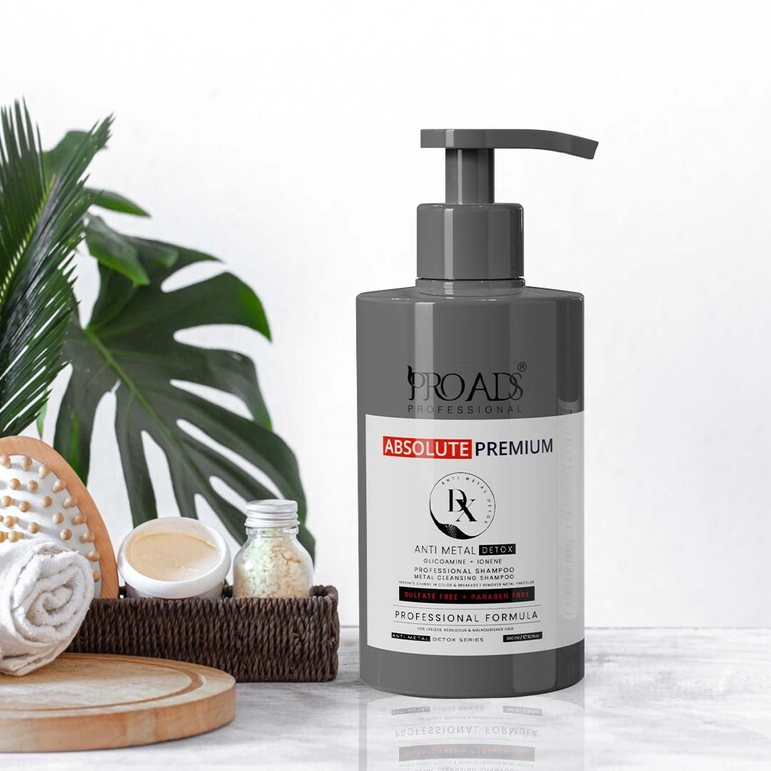 Anti Metal Detox Shampoo 300 ML for Color Protection