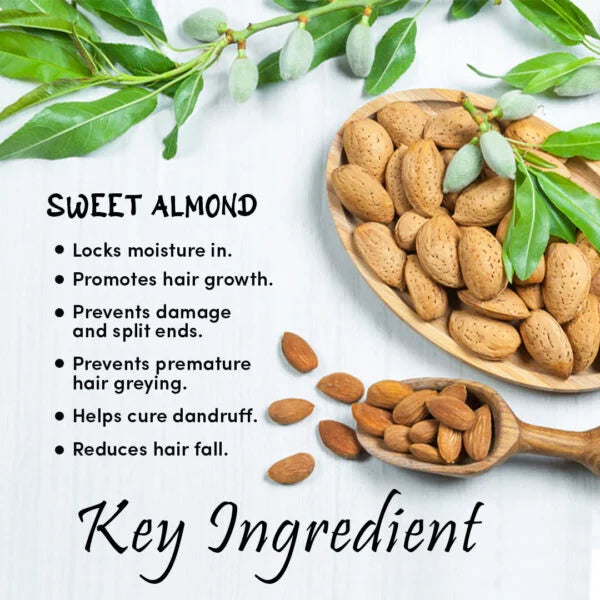 Mask Sweet Almond Oil Hair Therapy