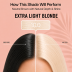 PROADS Biotin Hair Color 10.0 Extra Light Blonde