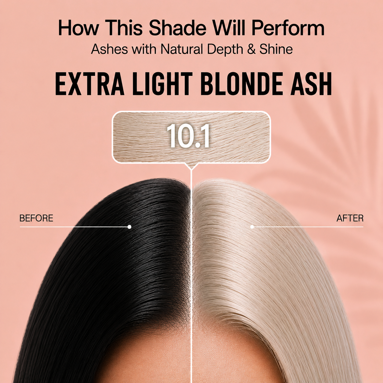 PROADS Biotin Hair Color 10.1 Extra Light Ash Blonde