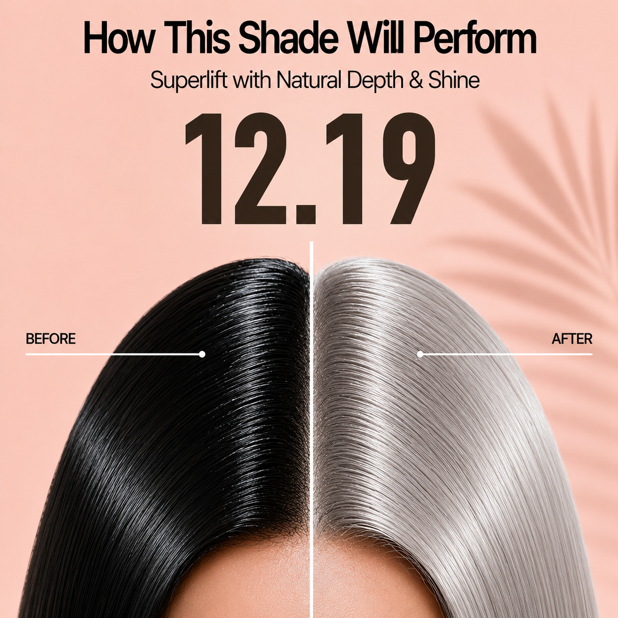 PROADS Professional Biotin Hair Color 12.19 Superlift