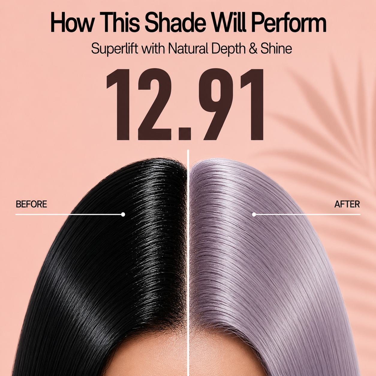 PROADS Professional Biotin Hair Color 12.91 Superlift