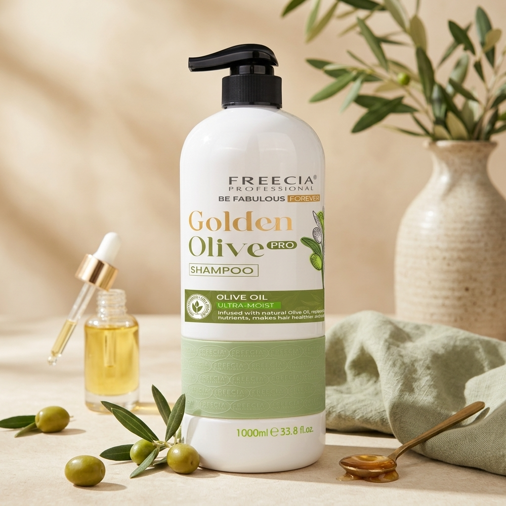 Freecia Golden Olive Ultra – Moist Conditioner - 300 & 1000 ML