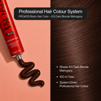PROADS Professional Biotin Hair Color 6.5 Dark Blonde Mahogany