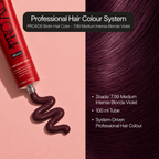 PROADS Biotin Hair Color 7.99 Medium Intense Blonde Violet