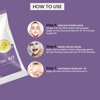 Proads Facial Kit For Shine & Glowing Skin (7-STEPS)