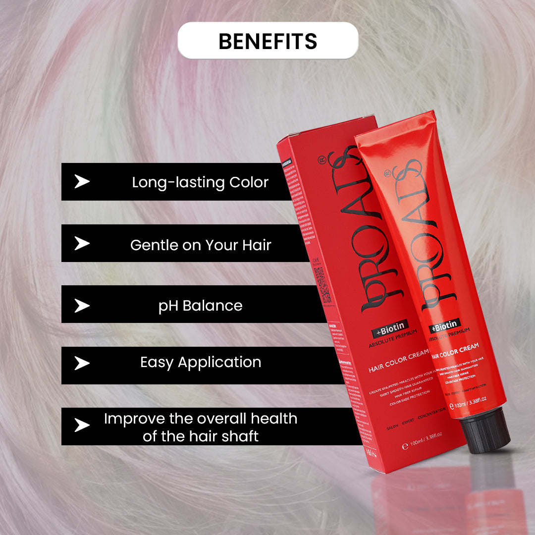 PROADS HAIR COLOR CREAM 5.77