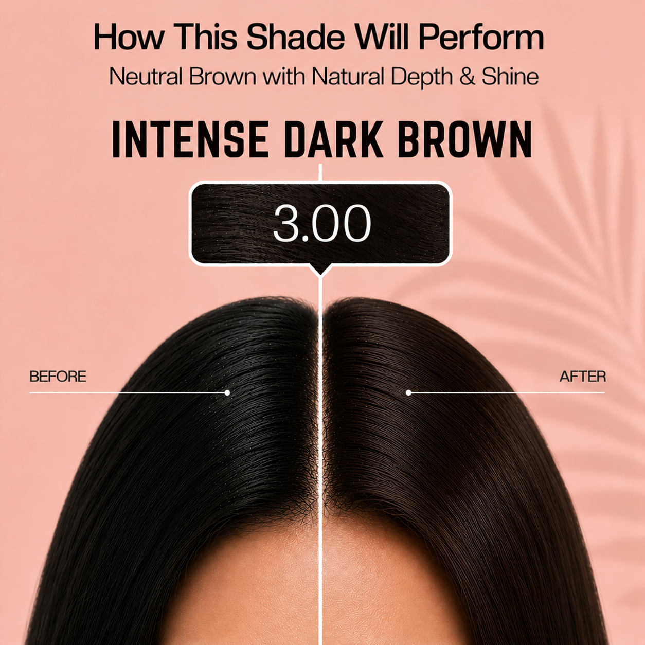 PROADS Biotin Hair Color 3.00 Intense Dark Brown