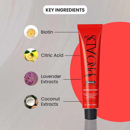 Proads Hair Color Cream 7.71 - 100 ml