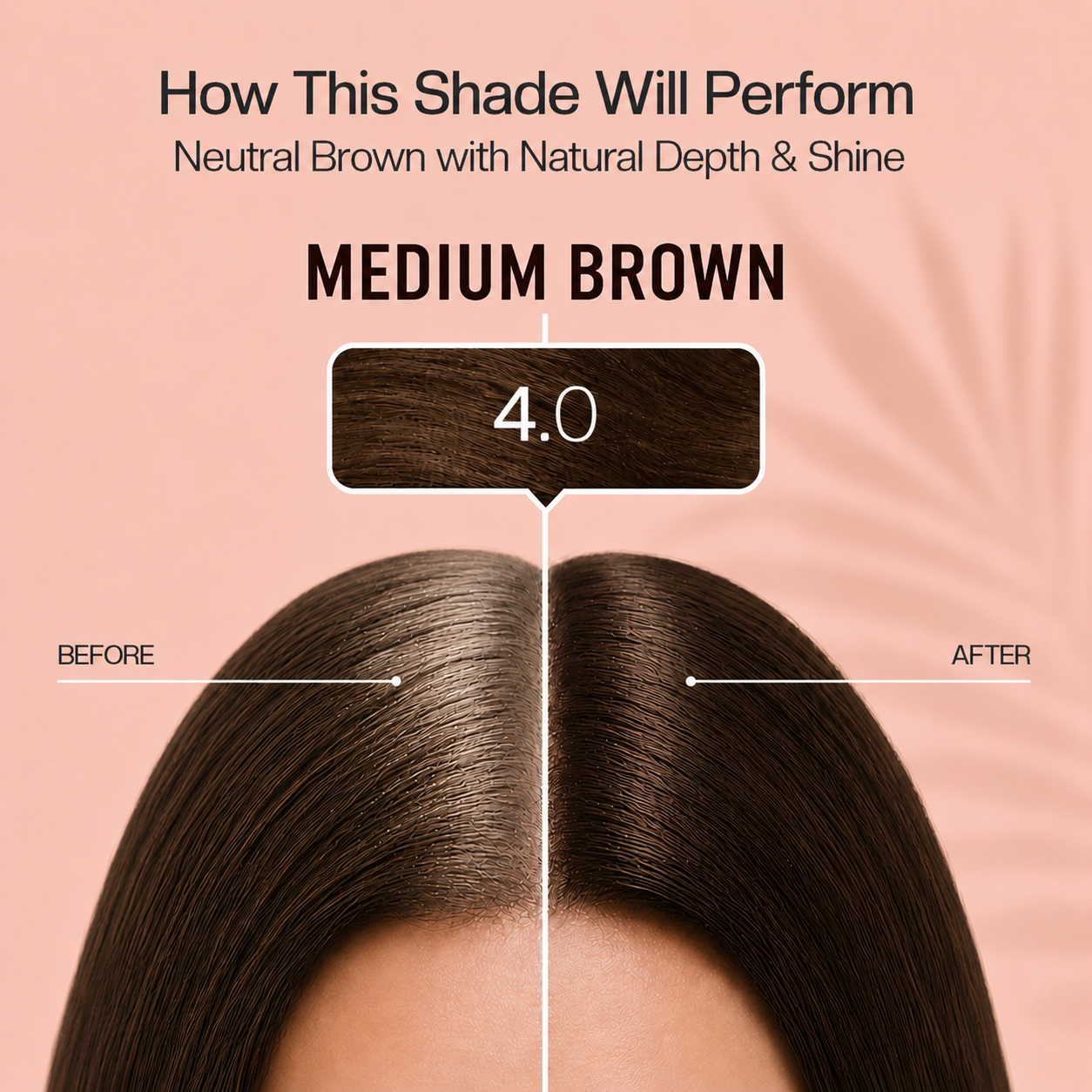 PROADS Biotin Hair Color 4.0 Medium Brown