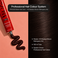 PROADS Professional Biotin Hair Color 4.51 Medium Brown Mahogany Ash