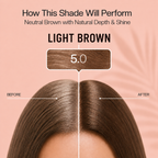 PROADS Biotin Hair Color 5.0 Light Brown - 100ml