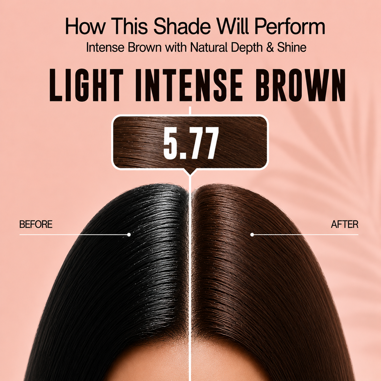PROADS Biotin Hair Color 5.77 Light Intense Brown