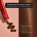PROADS Biotin Hair Color 6.41 Dark Blonde Copper Ash