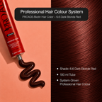 PROADS Professional Biotin Hair Color 6.6 Dark Blonde Red