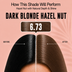 PROADS Biotin Hair Color 6.73 Dark Blonde Hazel Nut