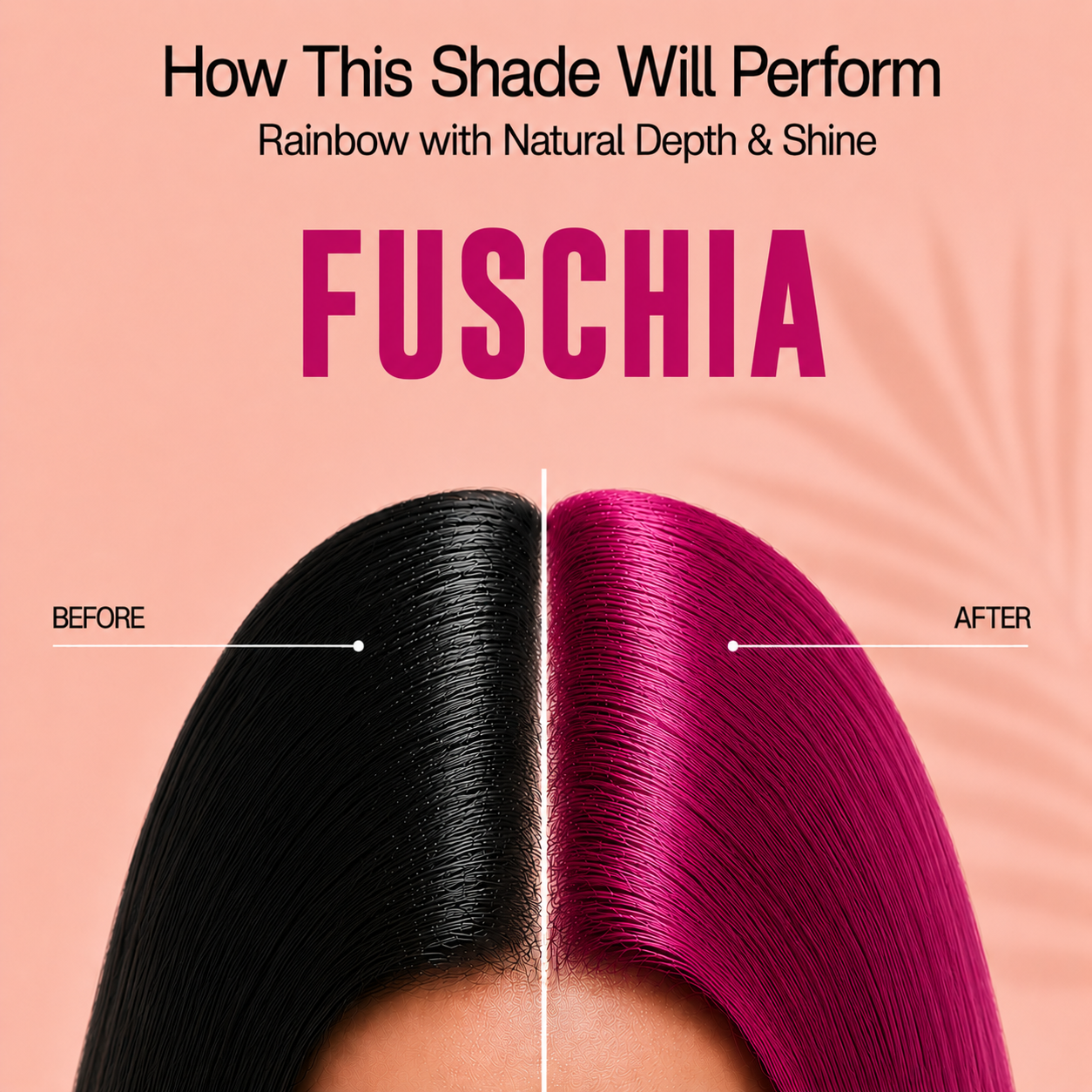 PROADS Professional Biotin Hair Color Fuschia