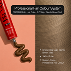 PROADS Biotin Hair Color 8.72 Light Blonde Brown Matt
