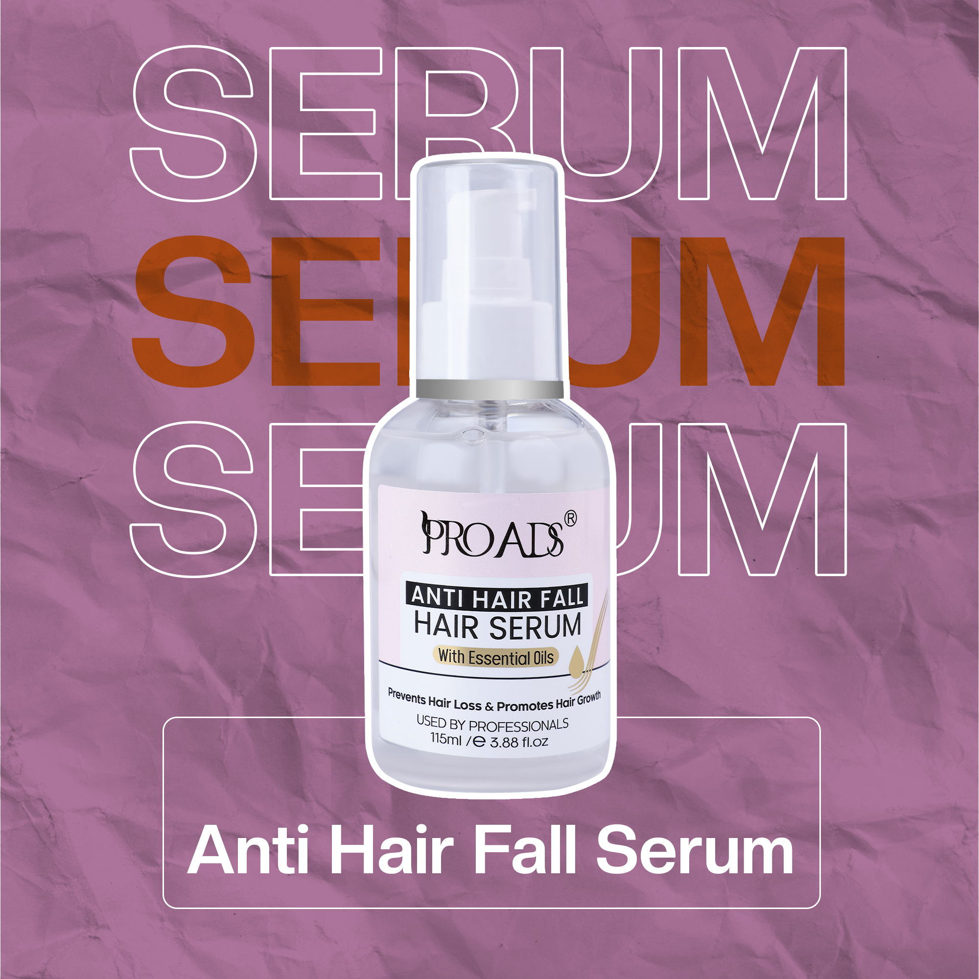 Anti Hair Fall Serum 115ml – Reduces Breakage Related Hair Fall
