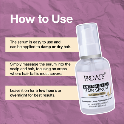 Proads Anti Hair Fall Serum - 115 ml