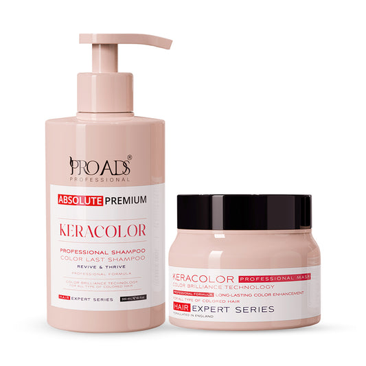 PROADS KERA COLOR SHAMPOO 300 ml & MASK 250 ml