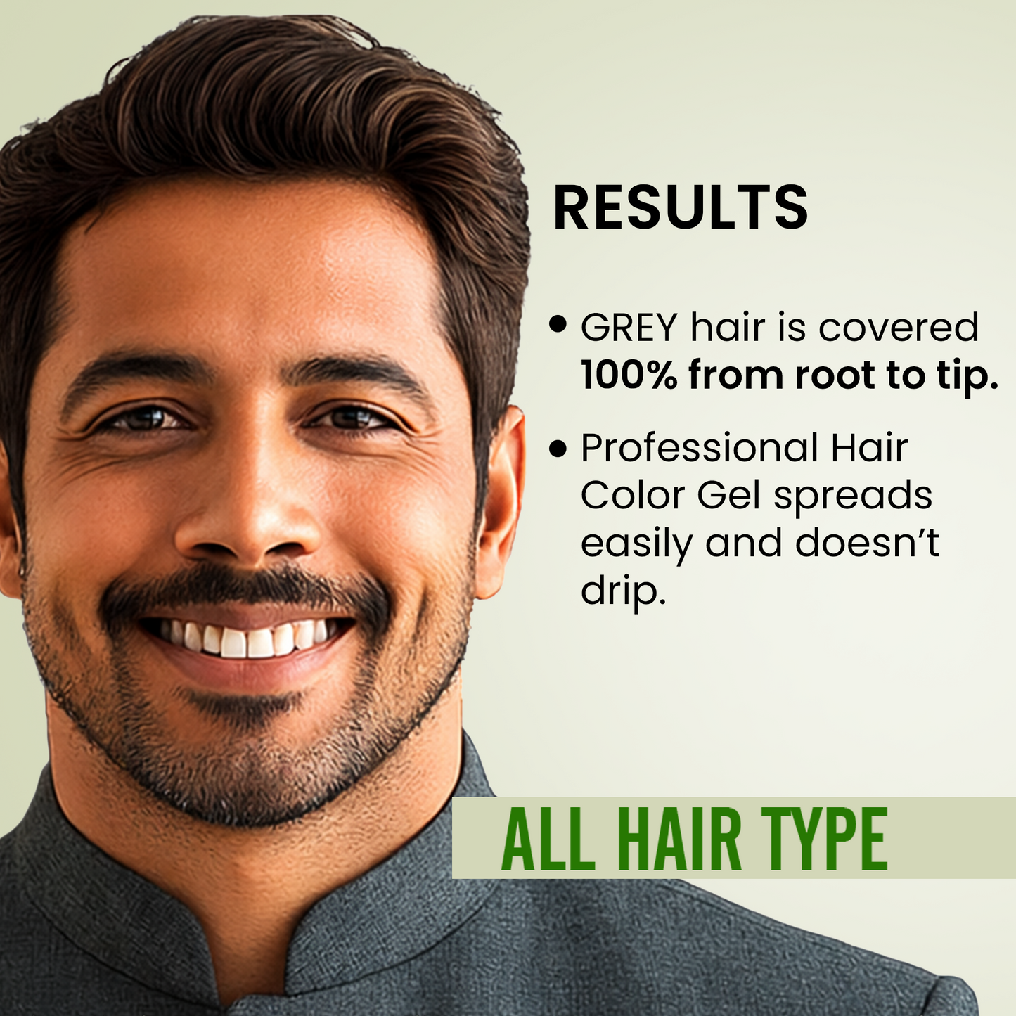 Proads Fruit Vinegar | Brown Gel Based Hair Dye - 500 ml + 500 ml