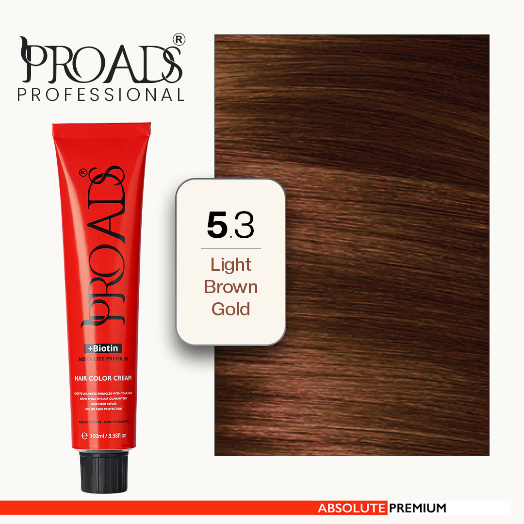 Proads Hair Color Cream 5.3 - 100 ml